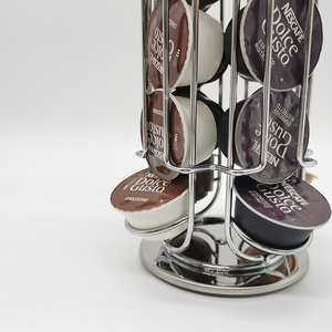 <span class=keywords><strong>al</strong></span> por mayor nuevo Metal café titular cromado soporte de cápsulas de café Rack de almacenamiento <span class=keywords><strong>Dolce</strong></span> <span class=keywords><strong>Gusto</strong></span> cápsula - Product Image 2