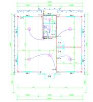Maison conteneur préfabriquée en panneaux sandwich de 20 pieds, portable et modulaire, pour logement ou bureau sur chantier
