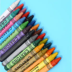 Não tóxico 6 Pack Mini Colorir Crayon Para Crianças