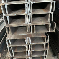 Poutre en acier en U laminée à chaud durable avec une bonne capacité de charge pour le soutien des bâtiments, profil en U structurel