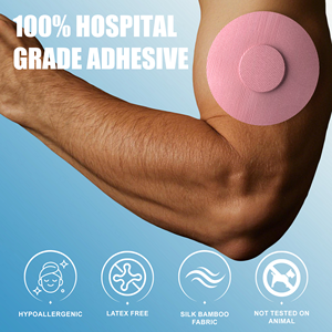 Comfort-Fit CGM Adhesive Patches, 30 Pack, Waterproof Protection, No Glue in Sensor Area, Dermatologist <strong>Tested</strong> - Product Image 5