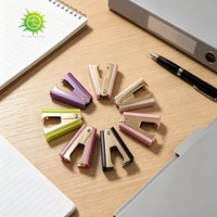 Découseur de mini-agrafes en métal multifonctionnel pour bureau, petit outil de retrait en acrylique avec logo personnalisé