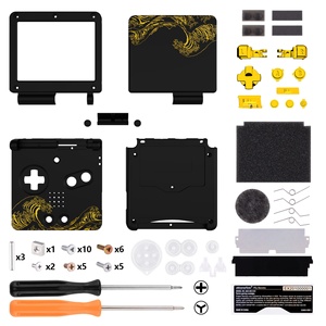 EXtremeRate เคสเปลี่ยนใหม่แบบเต็มสำหรับ GBA SP – ชุดตกแต่งและฟื้นฟูแบบ DIY สำหรับ Gameboy Advance SP - Product Image 2