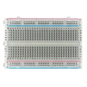 บอร์ดทดลองแบบไม่ต้องบัดกรี MB-102 จำนวน 400 830 จุดเชื่อมต่อ บอร์ดทดสอบ PCB แบบไม่ต้องบัดกรี 400 รู MB102 สำหรับพัฒนา DIY ใช้กับสาย Dupont สำหรับ Arduino SYB830 - Product Image 6