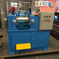 Ligne de production automatisée de mélangeurs à deux rouleaux en caoutchouc de silicone avec convoyeur continu à bande supérieure