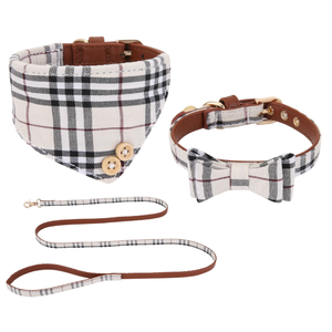 JOYSING - Conjunto de <span class=keywords><strong>Collar</strong></span> y Correa Ajustable para Perro, de Nailon Sólido y Ecológico, con Lazo y Campana para Perros Pequeños - Product Image 1