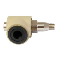 Adaptateur de collecteur pour perceuse à béton 1 1/4 femelle-1 1/4 mâle, logo marqué au laser pour la collecte des poussières