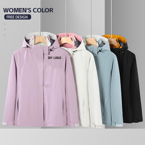 Chaqueta Cortavientos <span class=keywords><strong>Impermeable</strong></span> de Alta Calidad para <span class=keywords><strong>Hombre</strong></span> y Mujer, Unisex, con Capucha, para Invierno, Senderismo, con Logotipo Personalizado DIY en la Parte Delantera, para Actividades al Aire Libre - Product Image 4