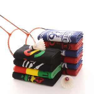 Toalla DE CARA Rectangular multicolor Juego de toallas deportivas de algodón absorbente Toalla de baño para el hogar con giro suave - Product Image 4