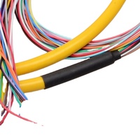 Cable de Fibra Óptica SC UPC de 12 Colores y 12 Núcleos, Pigtail FTTH CATV de 0.9mm, 1 Metro, SM, Telecomunicaciones, SC, FC, LC, ST, PVC o LSZH