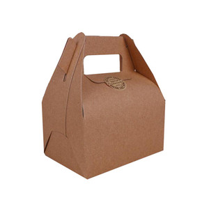 POPULAR custom paper gift box for green bean cake delicate pastry snack kraft paper packaging box