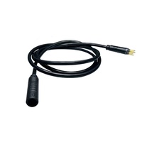 Câble d'extension de moteur étanche 9pin pièces de conversion de vélo électrique 90cm connecteur mâle à connecteur femelle fil de moteur de moyeu