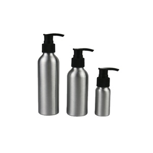 1oz 2oz 3oz 4oz 5oz 6oz 7oz 8oz geri dönüşümlü kozmetik <span class=keywords><strong>metal</strong></span> ambalaj losyon pompası şampuan alüminyum şişe 500ml 300ml şişe - Product Image 2