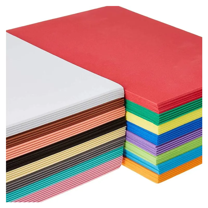 manufacturer custom making eva mat foam color foam EVA roll sheet for shoes making