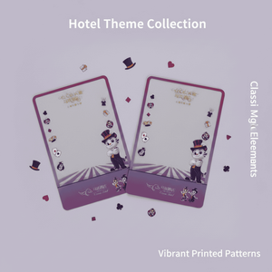 บัตรโรงแรมแบบใสที่ปรับแต่งได้  เพิ่มลงในรายการโปรด  พิมพ์สองด้านบนบัตรใส - Product Image 4