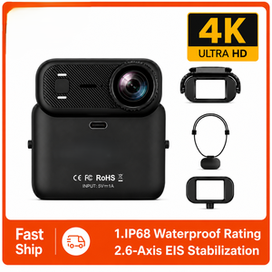 Caméra d'action sportive APEX 4K haute définition avec connexion Wi-Fi, <span class=keywords><strong>mini</strong></span> caméra <span class=keywords><strong>DV</strong></span> de haute qualité avec vidéo - Product Image 6