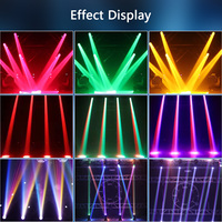Lumière de scène à faisceau mobile 295W haute puissance, effet de faisceau, de prisme, de gobo, d'effet arc-en-ciel, contrôle DMX, musique, pour DJ, KTV, fête