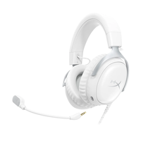 Headphone Gaming Berkabel Over Ear HyperX Cloud III Warna Hitam Merah dengan Mikrofon Dirancang untuk Gaming PS5 PS4 dan PC