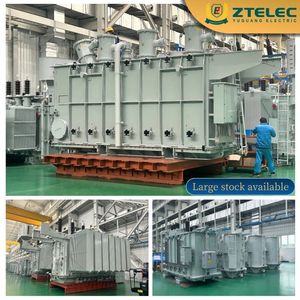 Transformador de Potencia de Gran Tamaño Sumergido en Aceite, 35MVA 30MVA, Núcleo de Cobre, ONAN ONAF, Refrigeración, 33kV 3150kVA 31.5MVA, Onan 33/11.5kV 33kV - Product Image 6