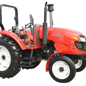 1000 model 4x4WD 40hp red color tractor