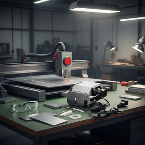 Kit de pompe à air assistée 30 L/min 24V DC 300W pour graveur et découpeur laser, pièce de rechange - Product Image 2