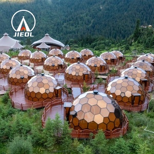 Dôme en verre transparent de 8 m, maison en forme de dôme, tente de glamping de luxe pour les centres de villégiature et les hôtels européens - Product Image 5