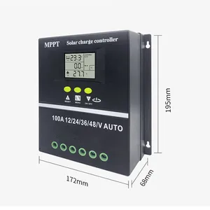 MPPT odak şarj güneş enerjili pil şarjı denetleyici 12v24vfocus 3kw 3kw fotovoltaik Panel şarj güç nesil denetleyici