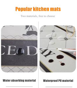 <span class=keywords><strong>Tapis</strong></span> de <span class=keywords><strong>Cuisine</strong></span> Modernes sur Mesure Anti-Fatigue Antidérapants Lavables en Caoutchouc – <span class=keywords><strong>Tapis</strong></span> de Sol Élégant pour la <span class=keywords><strong>Cuisine</strong></span> - Product Image 6