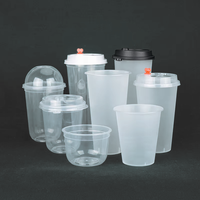 Tapas de taza esmeriladas transparentes PP moldeadas por inyección 90, taza de té de la leche de plástico desechable universal caliente/fría, fabricante listo en stock