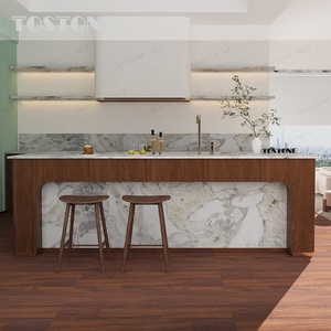 Isola da <span class=keywords><strong>Cucina</strong></span> di Lusso in <span class=keywords><strong>Marmo</strong></span> <span class=keywords><strong>Bianco</strong></span> Tostone <span class=keywords><strong>con</strong></span> Base Scanalata in <span class=keywords><strong>Marmo</strong></span> <span class=keywords><strong>Bianco</strong></span> Namibia Picasso Premium Personalizzabile per Hotel - Product Image 5