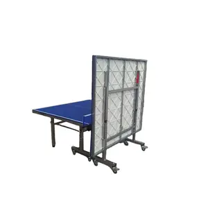 Table de ping-pong pour l'extérieur et l'intérieur, vente directe d'usine, produits mobiles et pliables, table de Tennis de Table