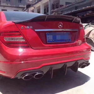 ดิฟฟิวเซอร์หลังคาร์บอนไฟเบอร์แท้ทรง C63 สำหรับรถยนต์ C-Class W204 4 ประตู/2 ประตู ปี 2007-2014 - Product Image 6