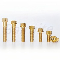 Boulons à bride Torx en titane anodisé M5/M6/M8/M10/M14 Gr5 Attaches de vélo et de moto résistantes à la corrosion légères