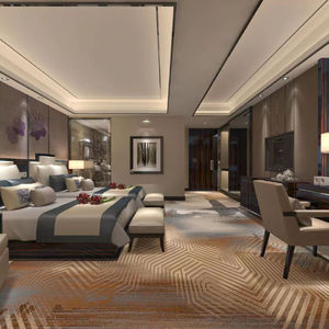 Tappeto Axminster per Camera d'Albergo di Altissima Qualità <span class=keywords><strong>da</strong></span> Fabbrica, 80% Lana 20% Nylon, Lavorato a Macchina per l'Esportazione - Product Image 2