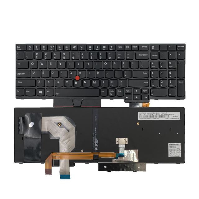 Factory Wholesale Key Board for MSI Lenovo Toshiba FUJITSU DELL Acer Asus Lenovo HP IBM LG Teclado Laptop Keyboard Replacement