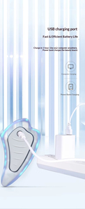 Masajeador Facial Gua Sha con LED Rojo y Azul para Reafirmar la Piel, Cuidado de Arrugas y Tratamiento Facial en Casa - Product Image 2