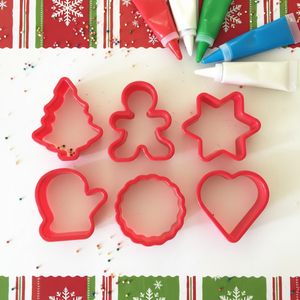 Petits <span class=keywords><strong>emporte</strong></span>-pièces de Noël en plastique de qualité alimentaire pour enfants - Product Image 5