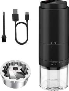 Moulin à café USB noir à haute efficacité pour un usage domestique - Product Image 4