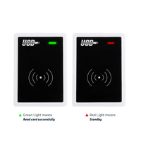 YK03 USB Hotel Key Card Reader & Codificador T5577 RFID ABS Material Sistema de actualización de software