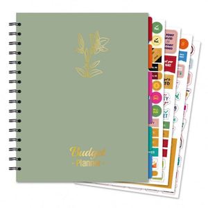 Organizador de Facturas Mensuales con Impresión Grande, Planificador con Cubierta de Papel Premium para Control de Presupuesto y Ahorros, con Pegatinas de Regalo - Product Image 3