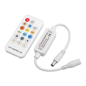 Mini controlador de color de temperatura RF inalámbrico de buena calidad, ajuste de brillo, cableado fácil, tamaño pequeño - Product Image 3