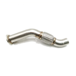 Für BMW E70 X5 3.0sd 3.5d 286 PS M57N2 2007-2013 SS201 Auspuff-Downpipe 3 Zoll & M57 Swirl-Blanks-Klappen Reparatur-Entfernungs-Kit - Product Image 3