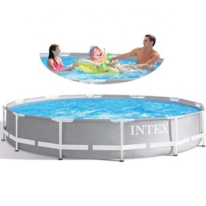 INTEX 26702 Above Ground Steel <strong>Pool</strong> <strong>for</strong> Swimming <strong>Pool</strong> <strong>Garden</strong> Frame <strong>Pool</strong> - Product Image 1
