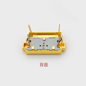 Hebilla de cierre de aleación de zinc, chapada en oro brillante y plata, para bolsos, cajas de madera, estuches de joyería, duradera - Product Image 1
