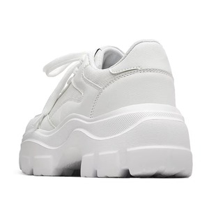 <b>Sneakers</b> Woman <b>Wedges</b> <b>Sneakers</b> Sport Shoes Other Trend Leather Mesh Shoes Female Ladies Chunky Shoes - Product Image 3