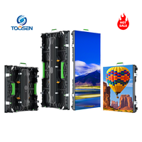 Sistem Lengkap Turnkey Layar LED Video Wall Backdrop Panggung 4mX3m Gratis Flight Case dengan Harga Produsen