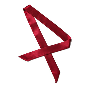 Cinta de Seda de Lujo con Estampado Floral y de Caballos Negros para Asa de Bolso, Personalizada con Impresión Digital, Tipo <span class=keywords><strong>Twilly</strong></span> - Product Image 3