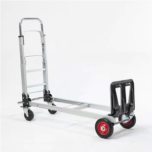 Cabrio <span class=keywords><strong>Hand</strong></span> <span class=keywords><strong>Truck</strong></span> Doppel funktion 400 lbs Gesamt kapazität Aluminium rahmen - Product Image 4