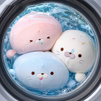 Peluche Adorable Phoque Mignon, Lion de Mer en Peluche Ultra-doux, Anti-stress, Unisexe, 60 cm, Coussin de Sommeil et d'Étreinte pour Canapé
