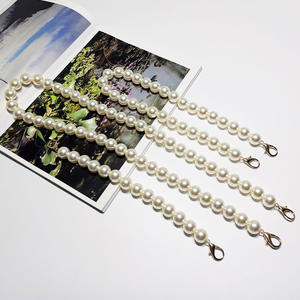 कस्टम उच्च गुणवत्ता 18mm हस्तनिर्मित मनके मोती हाथ बैग श्रृंखला का पट्टा पर्स क्लच हैंडबैग संभाल प्रतिस्थापन - Product Image 3